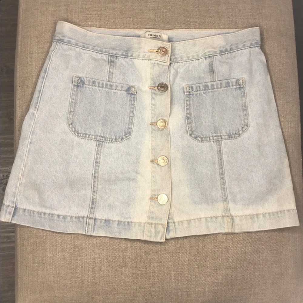 Denim mini